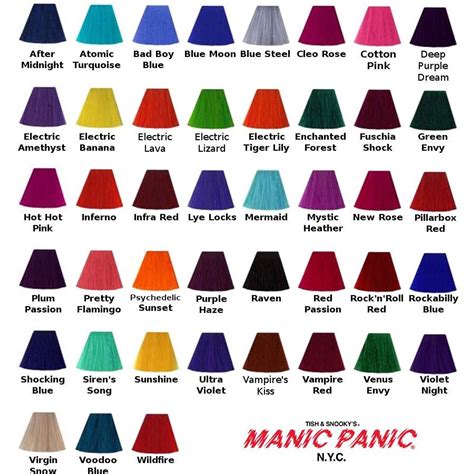 manic panic red hair color|manic panic temporary hair color.